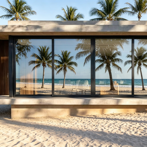 Portes coulissantes en aluminium de qualité industrielle avec verre trempé transparent pour entrepôt, zone de chargement, usage intensif - Product Image 6