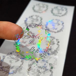 Etiqueta Adhesiva de Transferencia Láser UV de Cristal Xina, Película Personalizada Despegable, Hueca, 3D, Impermeable, Impresión de Etiquetas Autoadhesivas - Product Image 3