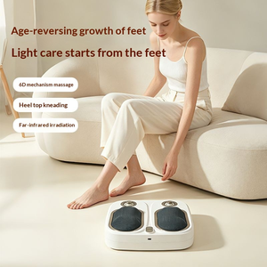 เครื่องนวดเท้าชิอัตสึ 6 มิติ พร้อมความร้อน การนวดแบบกลิ้ง การสั่นสะเทือน ใช้ไฟฟ้า สำหรับการผ่อนคลายที่บ้าน ใช้ได้ทุกวัน - Product Image 2