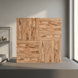 Carreaux de sol en céramique de porcelaine brillante Ydstone Calacatta Blanc 40x40cm, aspect marbre artificiel, intérieur - Product Image 5