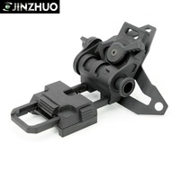 Support tactique L4G24 NVG en PVC, base de montage de 34 mm, support de casque réglable et rotatif pour lunettes de vision nocturne