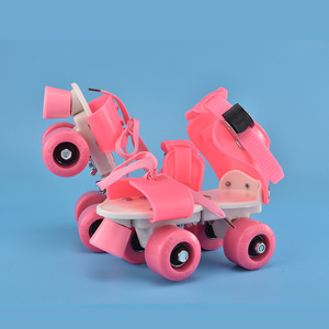 <span class=keywords><strong>Patines</strong></span> de cuatro <span class=keywords><strong>ruedas</strong></span> de doble fila, <span class=keywords><strong>patines</strong></span> ajustables - Product Image 5