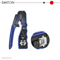 Pince à sertir pour connecteur Cat6 Outils de réseau RJ45 Outil de sertissage lan