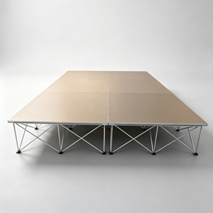Scène pliable en aluminium en gros, antidérapante avec système de verrouillage rapide pour concerts, mariages et événements en plein air - Product Image 1