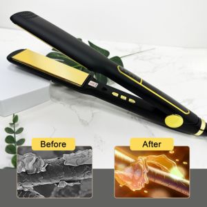 Traitement professionnel à la kératine fer plat Nano céramique titane lisseur et bigoudi 2 en 1 - Product Image 6