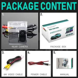 Greenyi 170 1920x1080p AHD đảo ngược máy ảnh cho TOYOTA COROLLA Sedan BYD F3 <span class=keywords><strong>f3r</strong></span> S6 M6 Lifan 620 Sedan X60 xe 1 năm bảo hành - Product Image 5