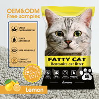 Litière pour chat professionnelle OEM ODM, écologique, la plus vendue, à forte absorption, longue durée, sûre pour les animaux, litière pour chat en bentonite