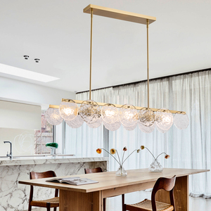 Trang chủ phòng ngủ phòng khách hiện đại Đèn Chùm Mặt dây chuyền trong nhà Ánh Sáng Vàng Kết thúc mặt dây chuyền đèn cho Nhà bếp đảo phòng ăn - Product Image 1