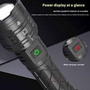 Linterna Portátil Recargable USB de Aleación de Aluminio, Súper Brillante, Impermeable IP65, con Zoom y Enfoque, Más de 1000 Lúmenes - Product Image 2