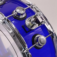 Cozy Portable Multi-color Percussion 14 X 5.5 Acrylic Snare Drum with Double Oil Drum Heads Professional