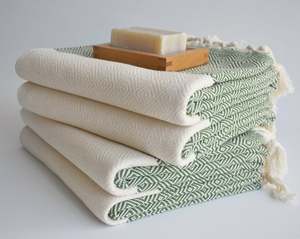 Bán Buôn Nhà Máy Trực Tiếp Tùy Chỉnh Sang Trọng Peshtemal 100% Cotton Sọc <span class=keywords><strong>Hamman</strong></span> Thổ Nhĩ Kỳ Bãi Biển Khăn - Product Image 5