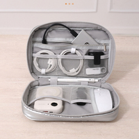 Boîte de rangement multifonctionnelle pour câble de données Sac de rangement pour casque d'écoute Chargeur de carte bancaire Stockage de disque dur pour iPhone 17 Pro Max