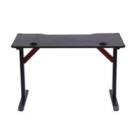 Électrique Hauteur Réglable Jeu de Bureau avec RGB Lumières Ergonomique Maison Table D'ordinateur De Bureau Poste de Travail VM-ESE122-2