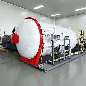 Autoclave composite à <span class=keywords><strong>vide</strong></span> haute pression avec <span class=keywords><strong>pompe</strong></span> automatique, construction en acier au <span class=keywords><strong>carbone</strong></span>, spécial <span class=keywords><strong>pour</strong></span> le <span class=keywords><strong>moulage</strong></span> de fibres de <span class=keywords><strong>carbone</strong></span>, certifié CE - Product Image 2