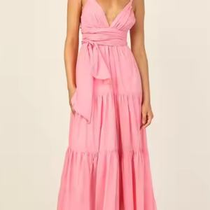 Vestido de Verano de Lino Maxi para Mujer, Estilo Vintage, con Tirantes Finos, Modesto, a la Moda, Precio Bajo, Gran Venta - Product Image 4