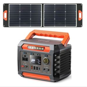Allpowers Portable Power Station MPPT <b>Control</b> 300W Outdoor <b>Solar</b> Generator 110V 220V AC Outlets Pure Sine Wave Lithium Battery A - Product Image 4