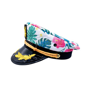Sombrero de capitán para hombres y mujeres, sombreros de marinero ajustables, barco, crucero, yate, Rock, fiesta, traje de playa esencial Hawaiano - Product Image 3