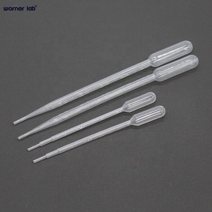 WORNER LAB Plástico desechable PE Babbitt Cuentagotas 3ml Pipeta <span class=keywords><strong>de</strong></span> transferencia Cuentagotas médico Pipeta Pasteur - Product Image 4