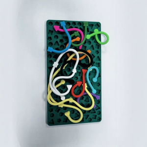 Silicone Sensory Activity Board Small Decompression Plate for Stress Relief <b>Anxiety</b> ADHD Autism Therapy <b>Toy</b> Made Zhejiang - Product Image 1
