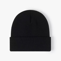 Gorro de Punto Acrílico con Logotipo Bordado Personalizado, Gorro de Invierno Cálido con Borde, Gorra Unisex de Camuflaje, Color Sólido, OEM, Venta al Por Mayor