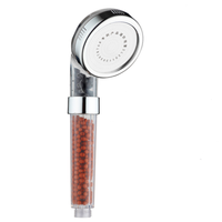 Pomme de douche haute pression, de salle de bain 3 modes, filtre à anions économie d'eau, douchette de SPA buse de douche Pure