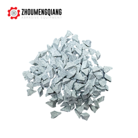 Médias de polissage vibratoires d'ébavurage en métal d'oxyde d'aluminium et de carbure de silicium