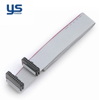 Cable Plano IDC Gris de Alta Velocidad 2651, Cable Serial DB9, Cable de Datos Personalizado para Pantalla LED, Cable de Conexión Yeasion YS-09 para Computadora