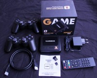 Console de jeu rétro 4K HD pour TV, Android 9.1, Magic G10 Game Box Stick, 32 Go/64 Go/128 Go, sans fil 2,4 GHz, jeux multijoueurs