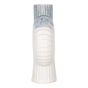 Vaso in Ceramica a Forma di Conchiglia, Vaso Decorativo per Fiori, Design Costiero, Decorazione da Tavolo - Product Image 2
