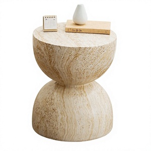 Modern Minimalist Multifunctional Imitation <strong>Stone</strong> <strong>Top</strong> Coffee <strong>Table</strong> for Living Room &amp; Balcony Apartment &amp; Homestay Use - Product Image 1