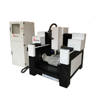 Machine de gravure CNC 6060 pour métal, 5 axes, avec broche de 24 000 tr/min et moteur YASKAWA 1000W