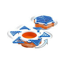 Boîte à Fidget Rotative Personnalisée en Plastique Écologique, Jouet Éducatif Transformable Anti-Stress pour Enfants