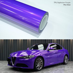 Film de protection de peinture de carrosserie automobile en TPU de haute qualité, réparation des rayures couleur <span class=keywords><strong>d</strong></span>'<span class=keywords><strong>origine</strong></span>, PPF auto-réparateur 1,52x15m/rouleau, protection UV IR - Product Image 4