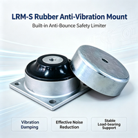 Support anti-vibration en caoutchouc, verrou de sécurité anti-réflexion, amortisseur résistant à l'huile, réduction du bruit en aluminium moulé haute pression