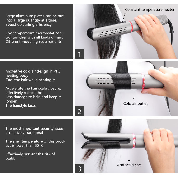 hair straightener titanium