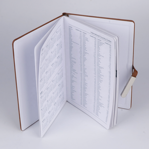 Cuaderno diario A5 Diari con hebilla magnética diario de cuero personalizado de alta calidad <span class=keywords><strong>2024</strong></span> - Product Image 6