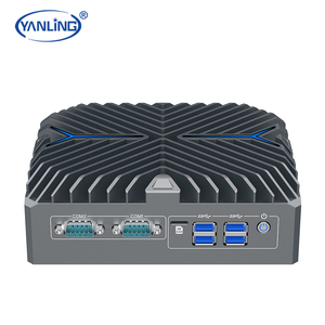 Yüksek performanslı Mini bilgisayar I5 Max 4.3GHz <span class=keywords><strong>CPU</strong></span> fansız ince istemci abd CN ab JP fişleri ile M.2 2280 depolama destekler - Product Image 3