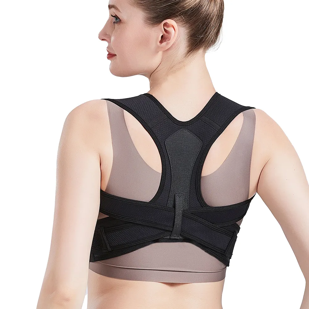 Medical Adjustable Clavicle Posture Corrector Body Posture Correcto Brace Shoulder Lumbar Support Belt