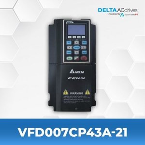 ไดรฟ์ปรับความถี่ VFD CP2000 ซีรีส์ รุ่นใหม่ 100% VFD007CP43A-21 0.75KW 1HP 460VAC 2.8A มีสินค้าในสต็อก - Product Image 1
