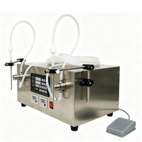 Machine de remplissage à pompe à engrenages magnétique de haute précision à double tête Zhongjie pour les aliments, les boissons et les liquides chimiques