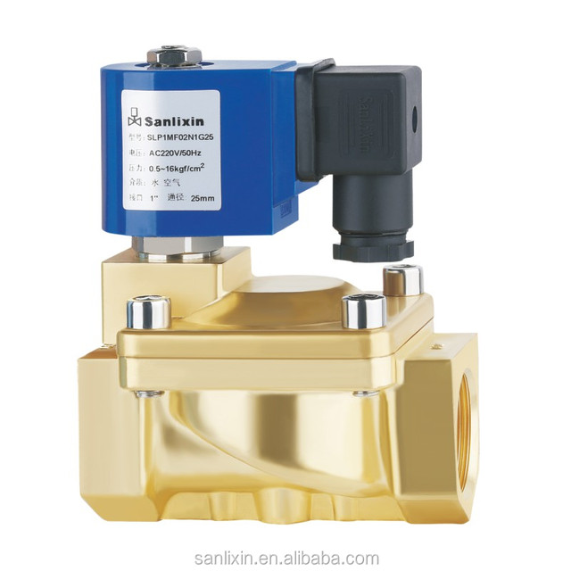 SLP Brass Series 2/2-way pilot Operated Solenoid Valve