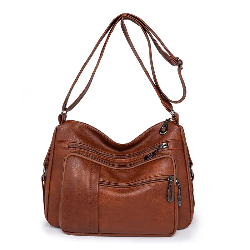Leather Cross-body Bags For Women 2023 Travel Fashion Simple Shoulder Bag Ladies Cross Body Bag