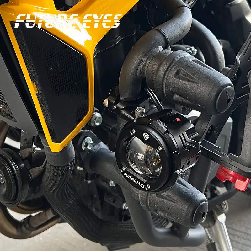Gelecekteki gözler F20-P 60W kablolu arka ışık anahtarı Mini gizli Scooter motosiklet LED ışık
