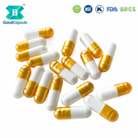 Coques de capsules HPMC à base de plantes, végétariennes, halal, casher, certifiées FDA, sans BSE, sans TSE, sans chloroéthanol, matières premières de qualité supérieure