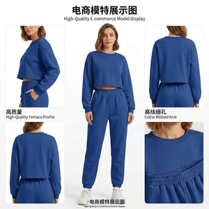 Sweat à capuche unisexe en coton épais pour le sport, grande taille, respirant, séchage rapide, logo personnalisé - Product Image 3