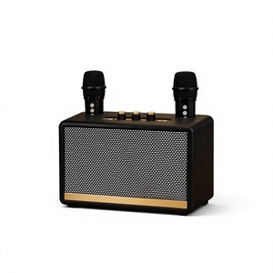 Altoparlante <span class=keywords><strong>Karaoke</strong></span> Bluetooth Retrò, Sistema Audio Portatile per Feste in Casa - Product Image 5