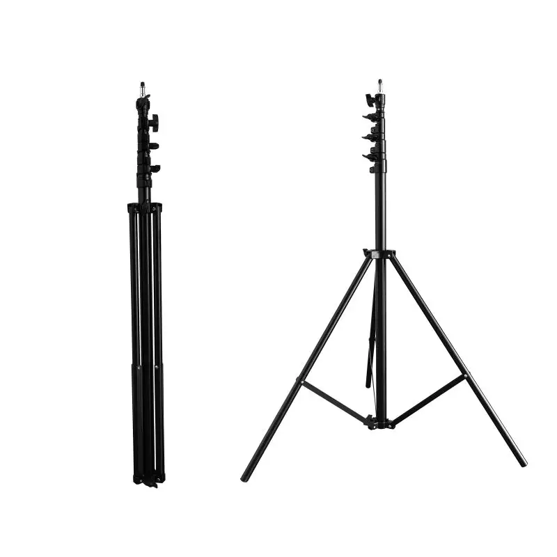 16 'Nhiệm Vụ Nặng Nề Cực Cao Thể Thao Không Khí Đệm Telescoping Ánh Sáng Đứng Với 1/4 "& 3/8" Vít Adapter Bầu Trời Cao Tripod