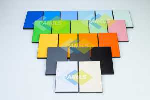 À prova de fogo impermeável Desgaste-Resistente Toilet Partition Panel Folha estratificada compacta HPL - Product Image 2