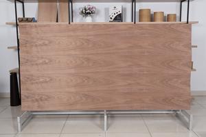 Plaques de placage de noyer coupées à la roulette, grain de bois naturel, écologiques, bonne flexibilité, fournisseur de haute qualité - Product Image 2