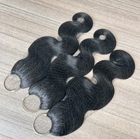 Extensions de cheveux russes de haute qualité 12a Body Wave 18 pouces, cuticules alignées, H6 Feather, 100% cheveux humains bruts, extensions au crochet
